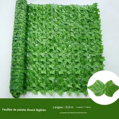 DTOPBUYAGE - Lierre artificiel pour décoration extérieure dtopbuyage