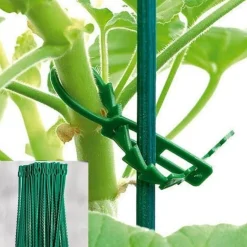 DTOPBUYAGE - Lot de 50 attaches réglables pour plantes 17cm*50 dtopbuyage
