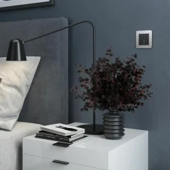 DTOPBUYAGE - Lot de 10 fleurs artificielles de gypsophila noir dtopbuyage