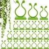 DTOPBUYAGE - Lot de 50 pinces à plantes pour support mural dtopbuyage