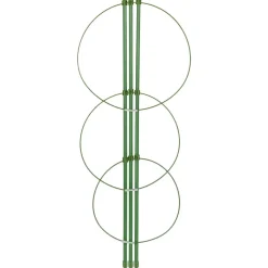 DTOPBUYAGE - Lot de 4 tuteurs pour tomates vert