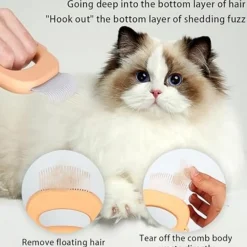 DTOPBUYAGE - Peigne à nourir polyvalent animaux doux massage