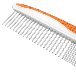 DTOPBUYAGE - Peigne pour chien et chat - dents en acier inoxydable