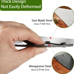 DTOPBUYAGE - Pelle de jardin multifonctionnelle en acier inoxydable dtopbuyage