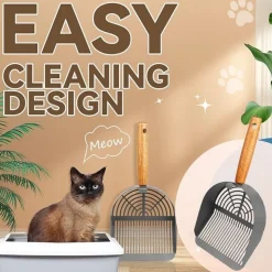 DTOPBUYAGE - Pelle litière chat inox dtopbuyage