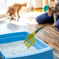 DTOPBUYAGE - Pelle litière portable pour chats et chiens