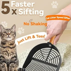 DTOPBUYAGE - Pelle litière chat inox dtopbuyage