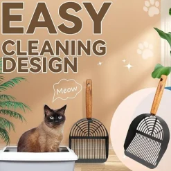 DTOPBUYAGE - Pelle litière chat inox dtopbuyage