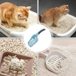 DTOPBUYAGE - Pelle litière portable pour chats et chiens