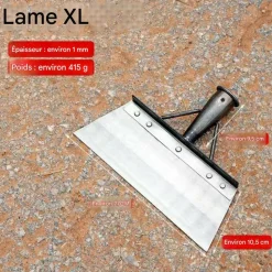 DTOPBUYAGE - Pelle multifonctionnelle pour jardinage en acier inoxydable 27 cm dtopbuyage