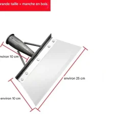DTOPBUYAGE - Pelle multifonctionnelle pour jardinage en acier inoxydable 25 cm dtopbuyage