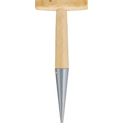 DTOPBUYAGE - Plantoir à bulbes 28 cm bois marron