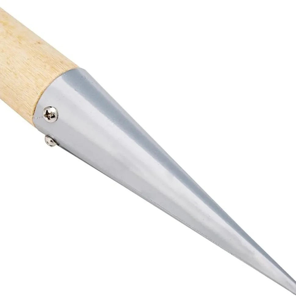 DTOPBUYAGE - Plantoir à bulbes 28 cm bois marron