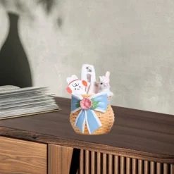 DTOPBUYAGE - Pot de fleurs en résine boucle design