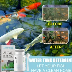 DTOPBUYAGE - Poudre anti - algues et anti - mousses, 50 g + cuillère - dtopbuyage