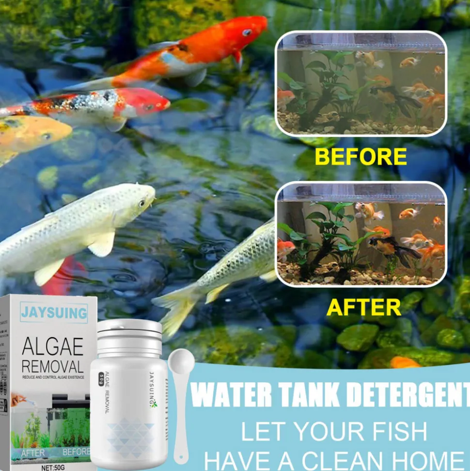 DTOPBUYAGE - Poudre anti - algues et anti - mousses, 50 g + cuillère - dtopbuyage