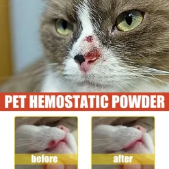 DTOPBUYAGE - Poudre d'arrêt de saignement pour animaux de compagnie, 50 g - dtopbuyage