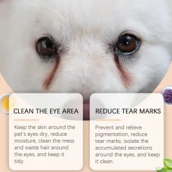 DTOPBUYAGE - Pâte nettoyante des larmes pour animaux de compagnie, 30 g - dtopbuyage