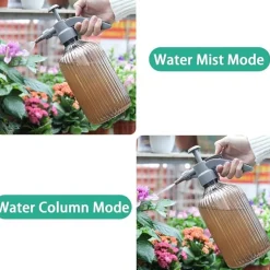 DTOPBUYAGE - Pulvérisateur plastique 2l buse réglable pour jardin