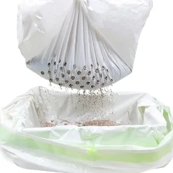 DTOPBUYAGE - Sac à litière tamisant pour chat facile d'utilisation