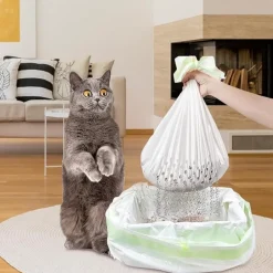 DTOPBUYAGE - Sac à litière tamisant pour chat facile d'utilisation