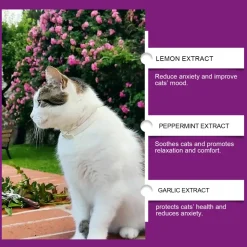 DTOPBUYAGE - Spray d'apaisement pour chat, 60 ml - dtopbuyage