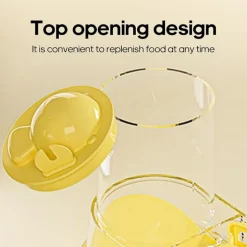 DTOPBUYAGE - Station alimentation transparente petits animaux