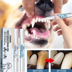 DTOPBUYAGE - Stylo de nettoyage dentaire pour animaux de compagnie, pour chiens et chats - dtopbuyage