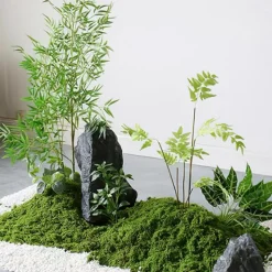 DTOPBUYAGE - Tapis de gazon artificiel 1m x 1m pour décoration de jardin dtopbuyage