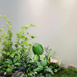 DTOPBUYAGE - Tapis de gazon artificiel 1m x 1m pour décoration de jardin dtopbuyage