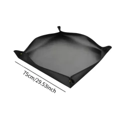 DTOPBUYAGE - Tapis de rempotage pour le jardinage noir, 75cmx75cm dtopbuyage