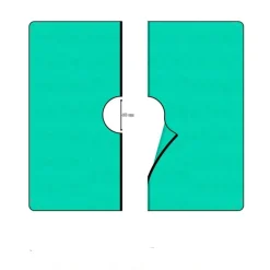 DTOPBUYAGE - Tapis pour collecter les feuilles tombées en jardinage 200 x 200 cm, ouverture 60 cm combinée dtopbuyage