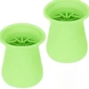 DTOPBUYAGE - Tasse de nettoyage des pieds de chien,2pcs