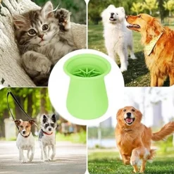 DTOPBUYAGE - Tasse de nettoyage des pieds de chien,2pcs