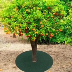 DTOPBUYAGE - Tissu de jardinage non - tissé diamètre 72cm lot de 5 dtopbuyage