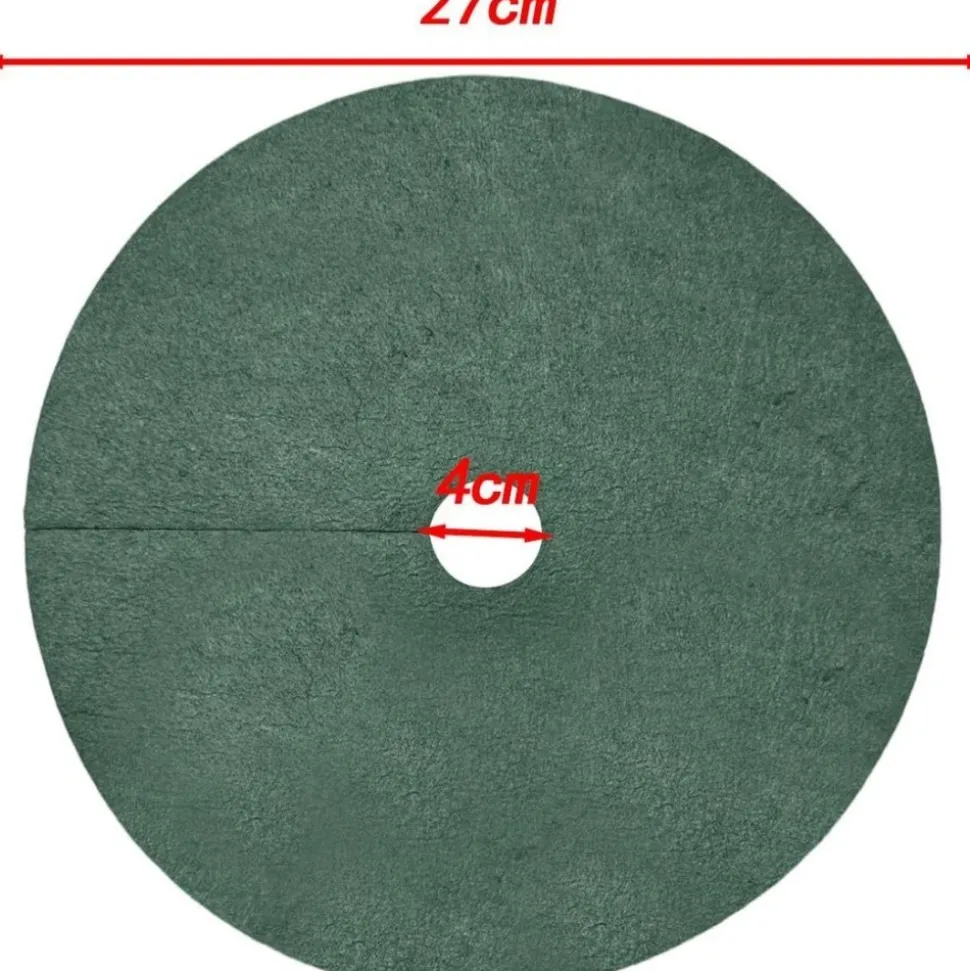 DTOPBUYAGE - Tissu de jardinage non - tissé diamètre 27cm lot de 10 dtopbuyage