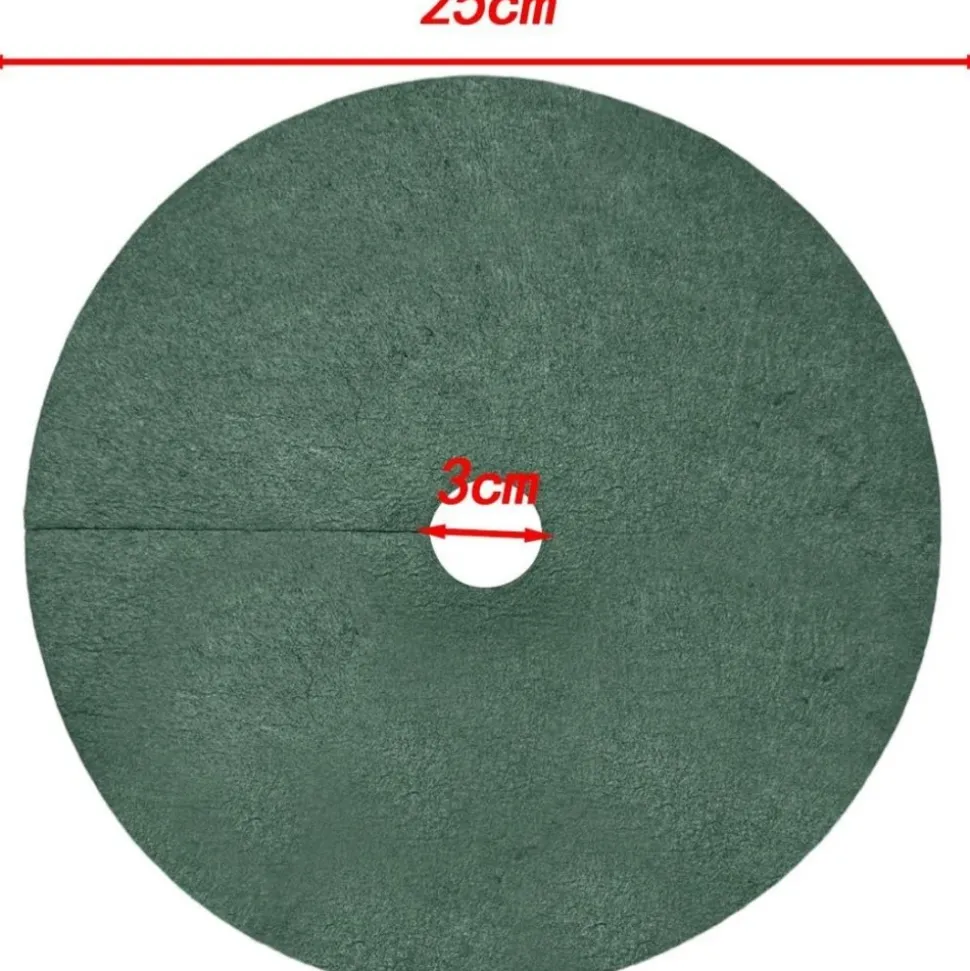 DTOPBUYAGE - Tissu de jardinage non - tissé diamètre 25cm lot de 10 dtopbuyage