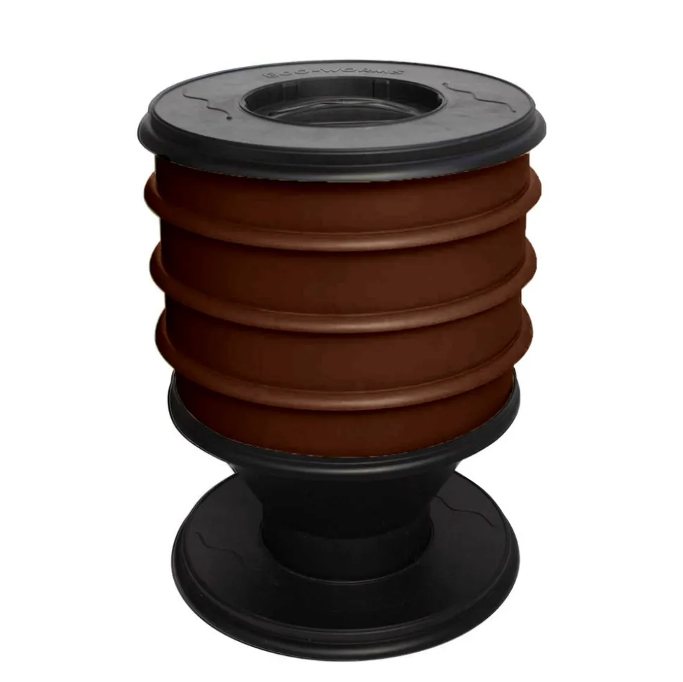 ECO-WORMS - Lombricomposteur eco-worms coloris marron-chocolat