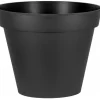 EDA - Pot de fleur rond toscane ø 100 x h.79 cm - anthracite