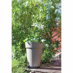 EDA - Vase toscane mi-haut ø 44 x 53 cm - 50 l - taupe