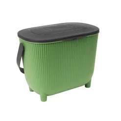 Eda poubelle à compost 10l vert/gris - 013121 v.ct/g.a