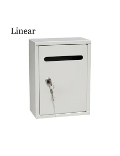 EDM - Boîte à lettres en acier modèle linear blanche