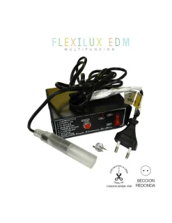 EDM - Programmeur tube flexilux 2 voies 100m (ip44 intérieur - extérieur) edm