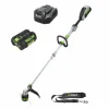 EGO POWER+ - Coupe-bordure sans fil 56v, 38 cm, pack batterie 2,5ah, bras télescopique - ego st1511e-t