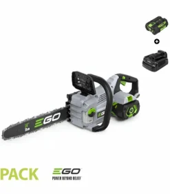 EGO POWER+ - Pack tronçonneuse électrique 35 cm avec batterie 2,5ah et chargeur- ego power cs1411e