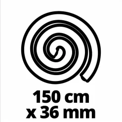 EINHELL - Aspirateur eaux et poussières sans fil tc-vc 18/15 li s - 80 mbar - sans batterie