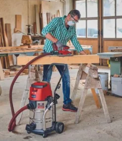 EINHELL - Aspirateur eaux et poussières sans fil tp-vc 36/30 s - sans batterie ni chargeur