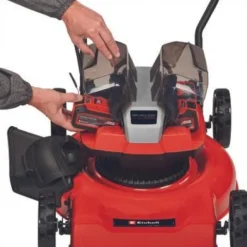 EINHELL - Tondeuse à gazon sans fil power x-change ge-cm 36/48 li m-solo - sans batterie ni chargeur