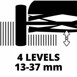 EINHELL - Tondeuse à main gc-hm 400 - surfaces jusqu’à 250 m² - largeur de coupe 400 mm