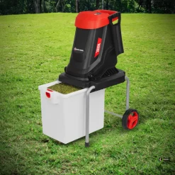 ELEM GARDEN TECHNIC - Broyeur de végétaux électrique 2800w avec bac récupérateur 50l - elem garden